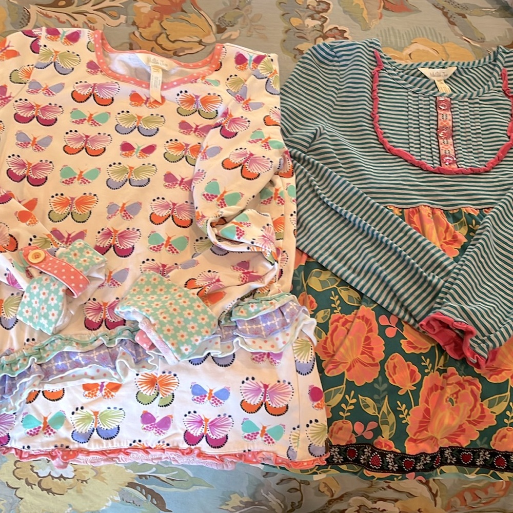 Matilda, Jane tops, both size 12